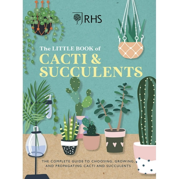 Rhs the Little Book of Cacti & Succulents: The Complete Guide to Choosing, Growing and Displaying, (Hardcover)
