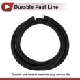 thumbnail image 7 of Unique Bargains 1 Pcs Fuel Line Hose Vacuum Hose Automotive Fuel Hose 9.8ft 0.87"ID 1.16"OD Black CPE Rubber,Nylon Braided AN-16, 7 of 7