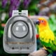 thumbnail image 4 of Mochila transportadora para loros, transparente, con burbujas, portátil, cápsula de viaje Gris, 4 of 9