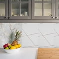 thumbnail image 4 of HONMEET 4pcs Stick On Wall Tiles Multi Color Splashproof Tile Stickers For Bathroom Walls, 4 of 8