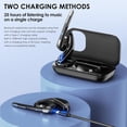 thumbnail image 4 of Bluetooth Headset V5.3, Wireless Earpiece with 1000mAh Charging Case, 96H Talktime, Hands Free Noise Canceling Headphones with Dual-Mic for Computer Cell Phones Trucker Home Office Work, 4 of 8
