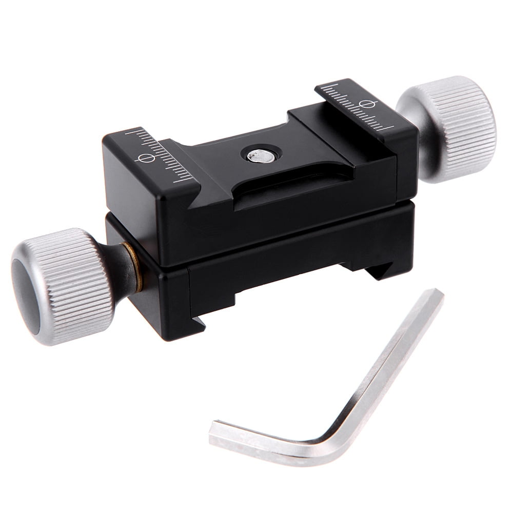 Andoer 25mm Aluminum Mini Quick Release Screw Knob Clamp Compatible