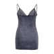 thumbnail image 4 of Mujeres Sexy cuello en V sólido vendaje adelgazamiento sin mangas tanque vestido de mezclilla Fridja  qw5178, 4 of 7