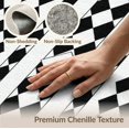 thumbnail image 6 of ODIKA 8'x10' Washable Area Rug Durable, Non-Slip Grid Race Checkered Checkerboard Bold Car Classroom Checker Funky for Living Room, Under Sectional, Family, 6 of 7