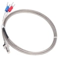 thumbnail image 2 of Fil de Capteur de Température, Structure Simple Facile à Utiliser Thermocouple Type K pour Compteur pour Textile, 2 of 8
