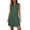 Army Green, variant on Women's Midi Dress Casual Boho Womens Dress Easy Wear No Zipper Beach Travel Daily Outings Vacation or Everyday Wear Plus Size Green XXL