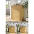 thumbnail image 3 of Better Homes & Gardens Lillian 4 Drawer Dresser and 2 Nightstands Bedroom Set, Natural Pine, 3 of 11