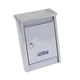 thumbnail image 5 of Buzón de pared con pendientes, buzón exterior con cerradura, buzón comercial resistente al viento, buzón de sugerencias Gris, 5 of 9