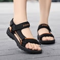 thumbnail image 5 of Sopiago Boy Girl Sandals Soft Sole Lightweight Casual Shoes Fashion Sandals Student Beach Shoes Orange,4.5(Little Kid/Big Kid), 5 of 7
