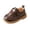 Brown, variant on Willtoo Infant Baby Boy Girl Oxford Shoes PU Faux Leather Loafers Rubber and Soft Sole Wedding Dress Shoes Toddler Girl Baby Walking Shoes