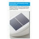 thumbnail image 3 of Sensor de Radar Solar impermeable para exteriores, lámpara de pared recargable IP65, luz de jardín, luz de pasillo, sin cableado, 3 of 8