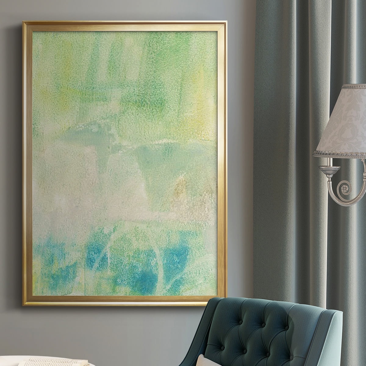 Serus I Premium Framed Print, in Gold, Black, or Silver - Ready to Hang