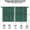 thumbnail image 2 of Blackout Kids Curtains,Math Equations Science Symbols Green Pattern Childrens Insulated Curtains Set Of 2,Bedroom Essentials,Toddler Room Decor 52"x63", 2 of 5