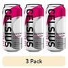 (3 pack) Celsius Essentials Dragonberry Energy Drink, Functional Energy Drink 16 fl oz Single Can