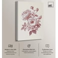 thumbnail image 2 of Breezy Red Pencil Blooms Canvas Botanical Wall Art by Art Remedy, Gallery Wrapped, 16 x 24, 2 of 7