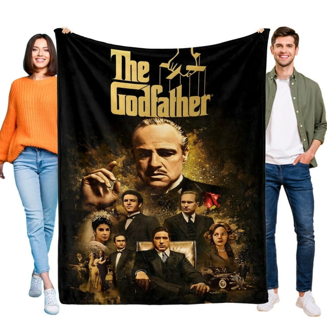 El Padrino anti-pilling, suave, ligera, esponjosa y acogedora de lujo para hogar y cocina – Perfecta para niños y adultos,120X80cm