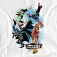 thumbnail image 2 of JLA T-Shirt At Your Service Unisex Graphic Tee For Men & Women White&nbsp;, 2 of 7