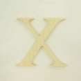 thumbnail image 1 of Package of 1, 18 Inch X 1/2" Thickness Baltic Birch Wood Letter X in The Times New Roman Font, Thick, Upper Case for Art & Craft Project, Made in USA, 1 of 4