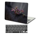 thumbnail image 3 of KSK KAISHEK Hard Case Compatible MacBook Pro 14" 2023/2022/2021 A2442 & A2779 + Black Keyboard Cover, Flower 0234, 3 of 5