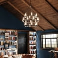 thumbnail image 3 of 52110OZ-Kichler Lighting-Mathias - Twenty-1 Light 3-Tier Chandelier - With Mid-Century/Retro Inspirations - 41.5 Inches Tall By 31.5 Inches Wide, 3 of 4