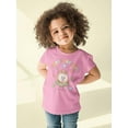 thumbnail image 2 of Almondog Choose Happy! Hawaiian T-Shirt Toddler -Electural Designs,  4 Toddler, 2 of 4