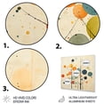 thumbnail image 3 of Designart "Minimalist Masterpiece in Beige Mid Century" Abstract Collages Metal Wall Decor, 3 of 5