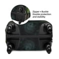 thumbnail image 2 of Kdxio Cute Saucerman With Big Eyes Pattern Luggage Cover for Travel,Elastic and Durable,Fits 18-32 Inch,Anti-Scratch Suitcase Protector-No luggage included, 2 of 5