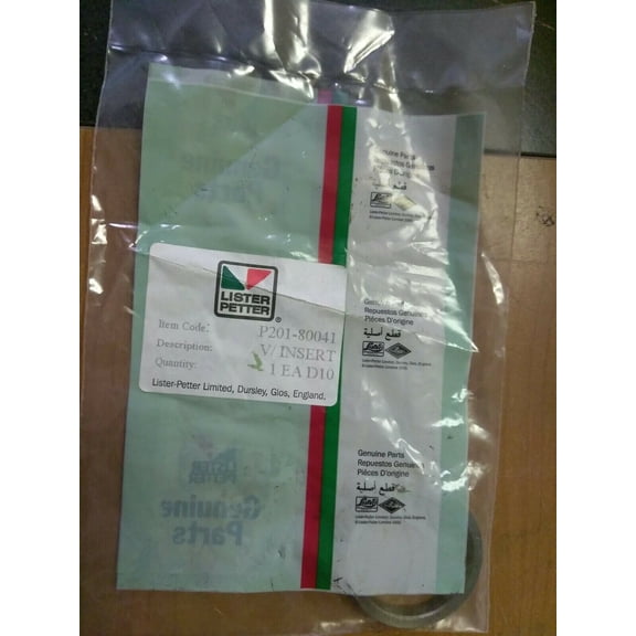 NEW Lister Petter Valve Insert 201-80041