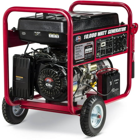 Allpower 10,000W Portable Generator with Electric Start, APGG10000