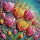 thumbnail image 2 of Kit Con Forma Especial Parcial DIY 5D Flores 30x30cm, 2 of 9