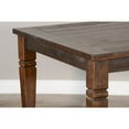 thumbnail image 4 of Sunny Designs Homestead 90" Wood Extension Dining Table in Tobacco Leaf, 4 of 4