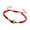 B, variant on 2024 Chinese Zodiac Red String Bracelet Adjustable Braided Charm Bracelet For Women Men New Year Good Luck