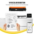 thumbnail image 2 of Toner Bank 3-Pack Compatible Toner for 17A CF217A to use with Laserjet Pro M102w M130nw M130fw M130fn M102a M130a Pro MFP M130 M102 Series Printer Ink (Black), 2 of 8