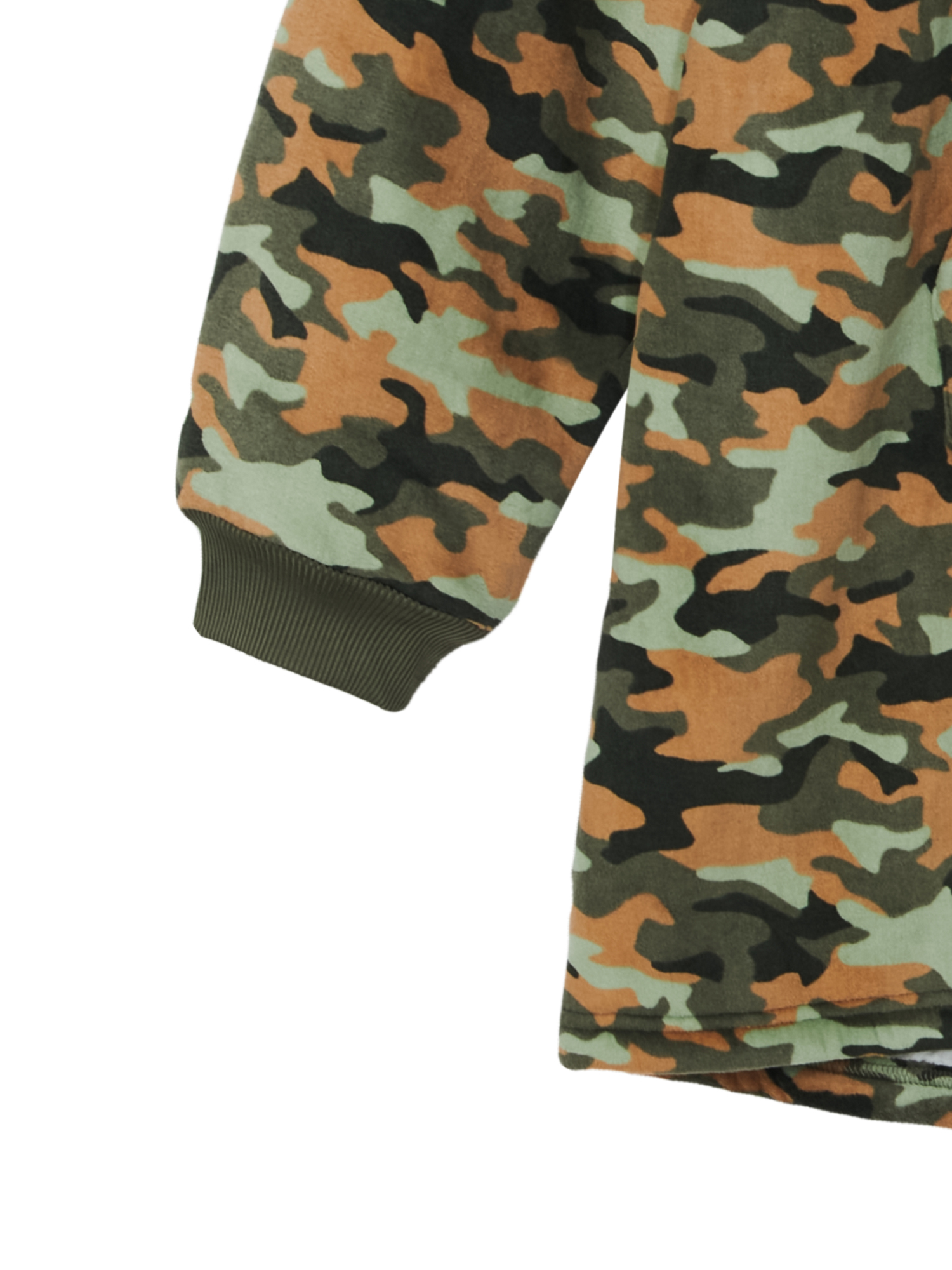 Planet Gold Boys Printed Cozy Sleep Hoodie, One Size