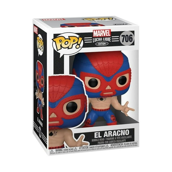 Figura Funko Pop Lucha Libre Edition Spiderman 3.7 Pulgadas