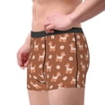 thumbnail image 3 of Kdxio Men's Boxer Briefs with Cute Poodle Dog Print - Comfortable and Breathable Underwear for Everyday Wear, 3 of 7