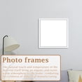 thumbnail image 5 of 8 Inch Square Photo Frame for DIY Wall Gallery, Solid Wood Picture Display, Desktop and Wall Mounted Picture Frame, Home Office Decor, Memories Showcase, 5 of 6