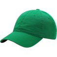 thumbnail image 1 of Plain Washed Baseball Cap - Retro Adjustable Cotton Hat, Vintage Structured Golf Dad Cap for Men Women, 1 of 6