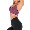 thumbnail image 6 of Women Sports Yoga FitnessBra Excercise Running Tank Tops With Adjustable And Removable Pad, 6 of 6