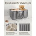thumbnail image 3 of Cesta para pañales Blissful Diary, regalo para baby shower, gris, 3 of 7