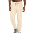 thumbnail image 2 of QATAINLAV Mens Casual Drawstring Sweatpants Outdoor Cinch Bottom Joggers Pants Solid Color Lounge Trousers with Pockets Birthday Gifts Beige S, 2 of 6