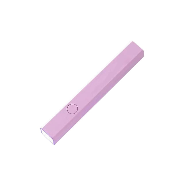 Lámpara de uñas de mano Herramientas de manicura de salón de casa de rápido Lámpara de manicura pequeña Morado Salvador Secador de esmalte de uñas