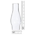 thumbnail image 2 of B&P Lamp Chimenea de lámpara de vidrio transparente de 2 5/8 pulgadas por 8 1/2 pulgadas con bulto de diámetro exterior de 3 5/8 pulgadas para lámparas de estilo antiguo y vintage, 2 of 8