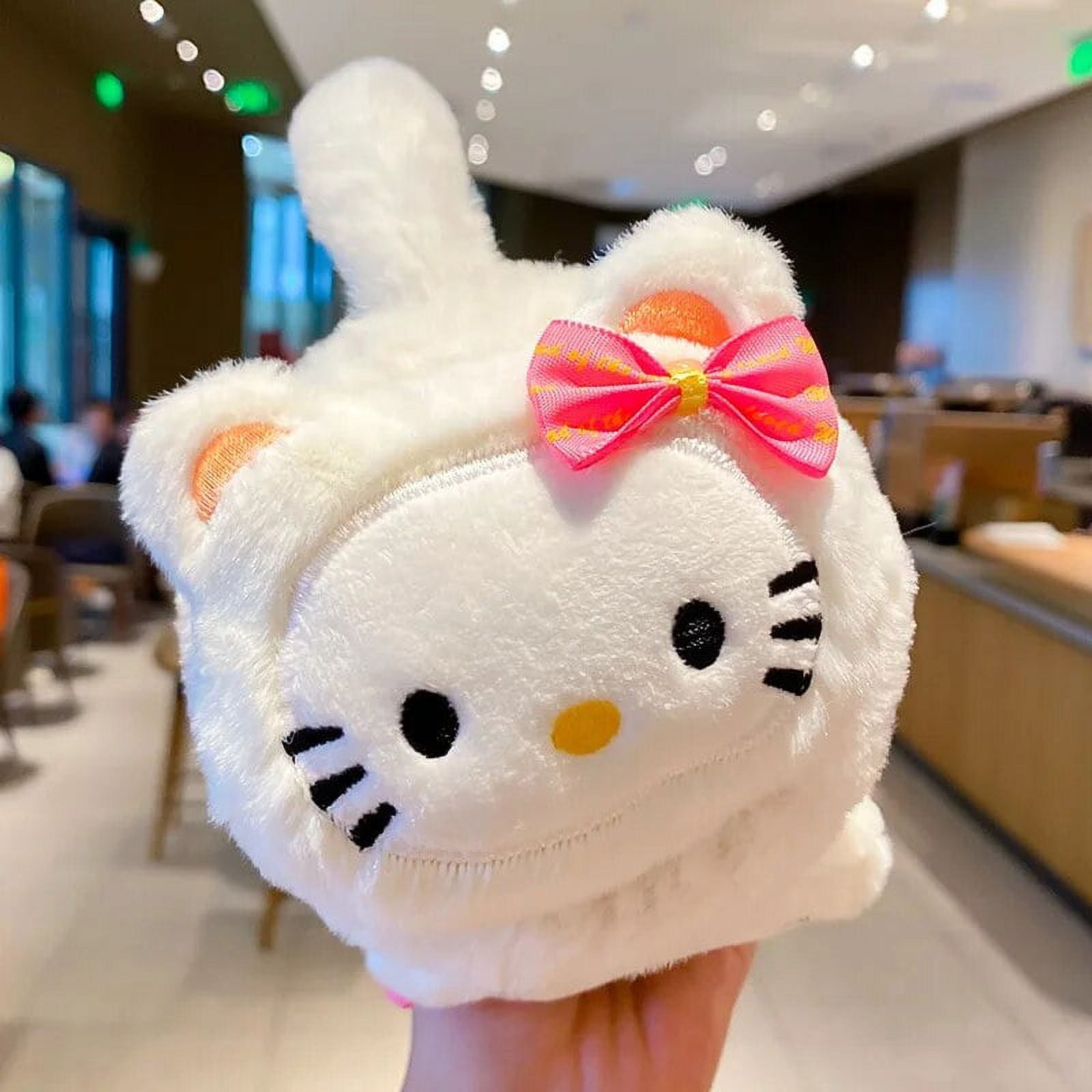 Sanrio Anime Hello kitty Earmuff Cute Cartoon Winter  display picture 3