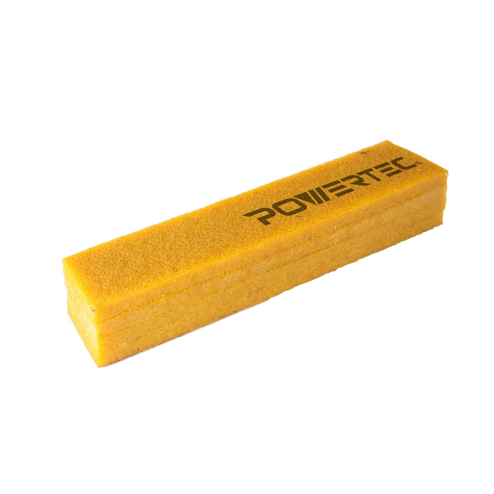 POWERTEC 71407 Abrasive Cleaning Stick for Sanding Belts & Discs, High Quality Natural Rubber