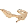 thumbnail image 6 of JENN ARDOR Women's Kitten Heel Pumps Ladies Closed Pointed Toe D'Orsay Ankle Strap Dress Stiletto, 6 of 6