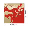 thumbnail image 1 of Bolsa de regalo Ozmmyan con sobre rojo 2024 y estampado en caliente con lámina dorada para el Año Nuevo Chino, 1 of 2