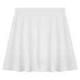 thumbnail image 5 of Doomiva Big Girls Tennis Skirt High Waisted Pleated Golf Active Skort Casual School Skirt White 8-9, 5 of 7