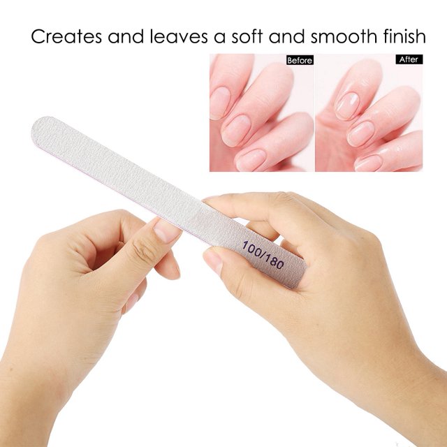 Lima De Lijado De Uñas Duradera, Tampón Para Decoración De Uñas, Salón De Manicura Para Mujer Saludable Y Práctico Uso Doméstico Para Uso Profesional