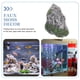 thumbnail image 4 of GOOHOCHY Ornamento de piedra de peces Moss Craft Craft Artificial Stone Decoración de piedra flotante de musgo, 4 of 7